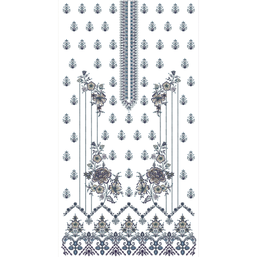 Beautiful Dress Embroidery Design