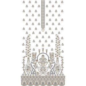 Simple Dress Embroidery Design