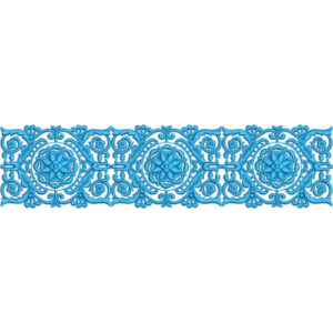 Simple Lace Embroidery Design