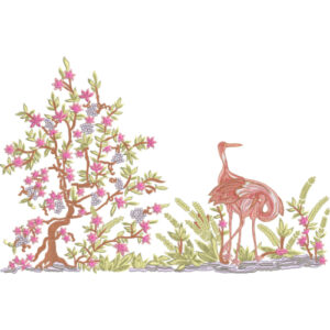 Unique Lace Embroidery Design