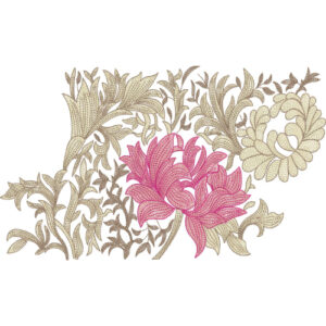 Lace Embroidery Design