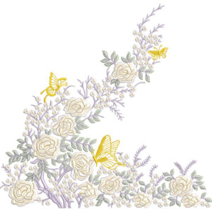 Delicate Lace Embroidery Design