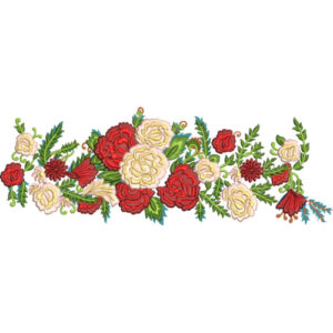 Lace Flower Embroidery Design