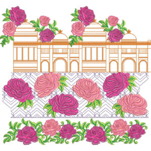 Delicate Lace Embroidery Design