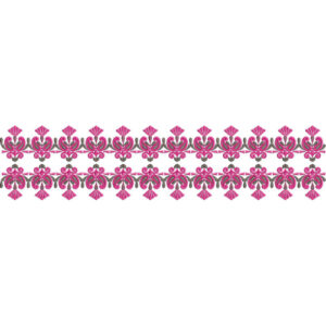 Lace Flower Embroidery Design