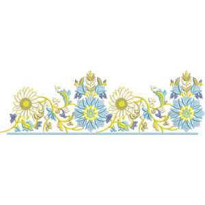 Simple Lace Embroidery Design