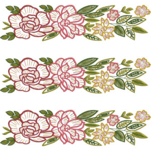 Delicate Lace Embroidery Design