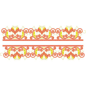 Lace Flower Embroidery Design