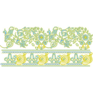 Floral Lace Embroidery Design