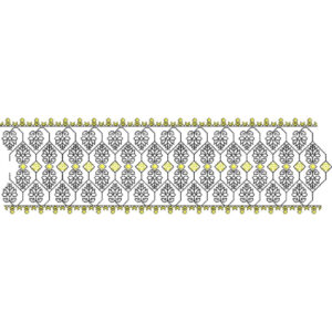 Simple Lace Embroidery Design