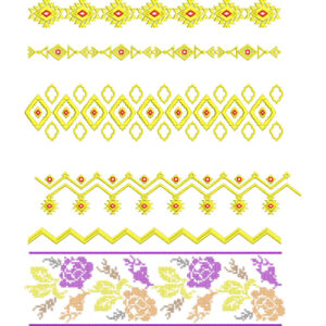 Lace Flower Embroidery Design