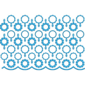 Lace Kurta Embroidery Design