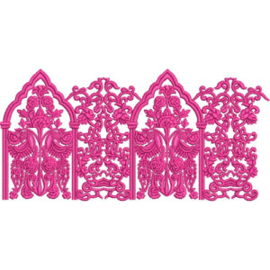 Simple Lace Embroidery Design