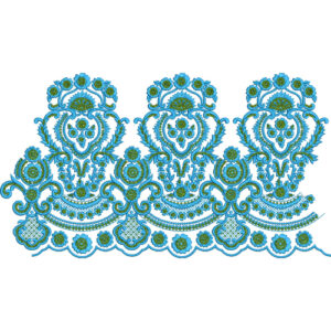 Lace Flower Embroidery Design