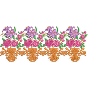 Lace Embroidery Design