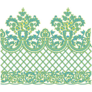 Delicate Lace Embroidery Design