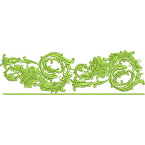 Floral Lace Embroidery Design