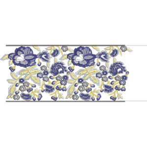 Lace Flower Embroidery Design