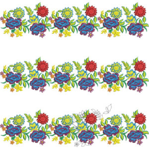 Delicate Lace Embroidery Design