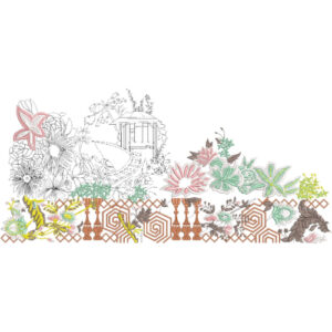 Lace Kurta Embroidery Design