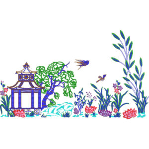 Delicate Lace Embroidery Design