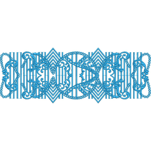 Lace Kurta Embroidery Design