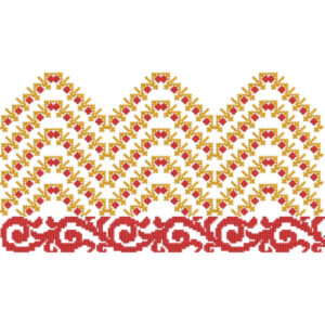 Lace Kurta Embroidery Design