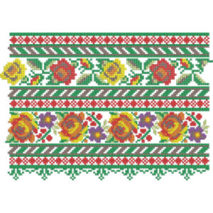 Floral Lace Embroidery Design