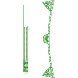 Flower Men Embroidery Design