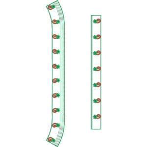 Delicate Men Embroidery Design