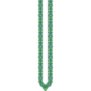 Flower Men Embroidery Design