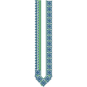 Flower Men Embroidery Design