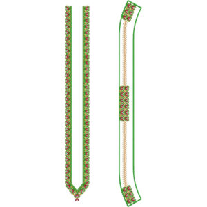 Simple Men Embroidery Design