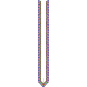 Neck Men Embroidery Design