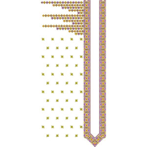 Flower Men Embroidery Design