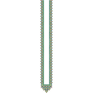 Flower Men Embroidery Design
