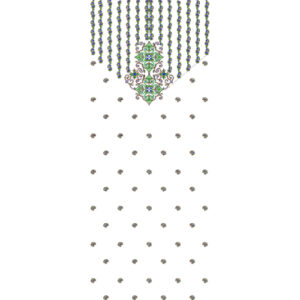 Flower Men Embroidery Design