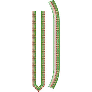 Flower Men Embroidery Design