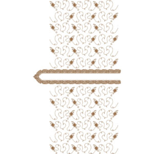 Delicate Men Embroidery Design