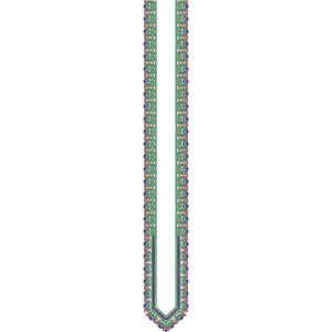 Neck Men Embroidery Design