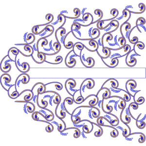 Simple Men Embroidery Design