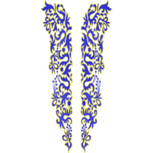 Simple Men Embroidery Design