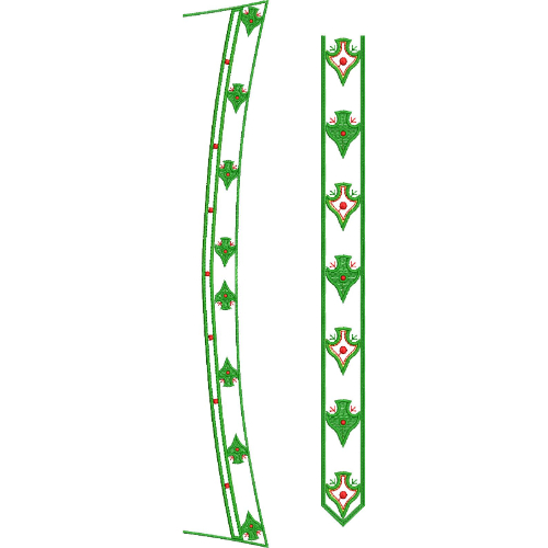 Neck Men Embroidery Design