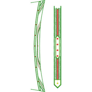 Delicate Men Embroidery Design