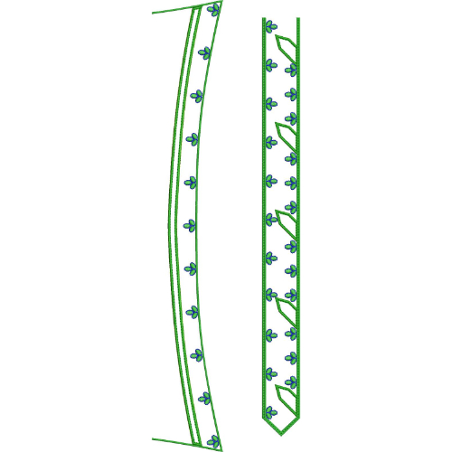 Delicate Men Embroidery Design