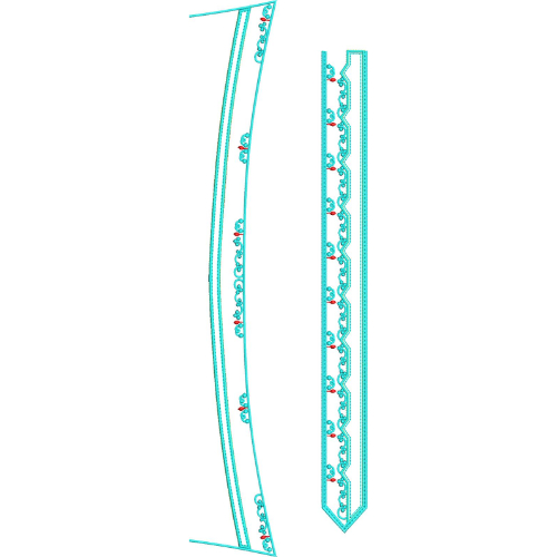 Neck Men Embroidery Design