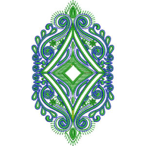 Delicate Men Embroidery Design