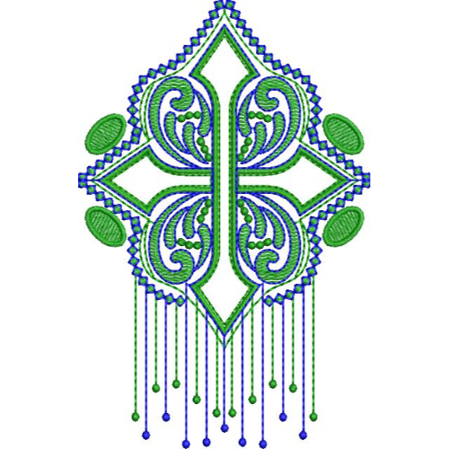 Neck Men Embroidery Design