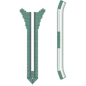 Simple Men Embroidery Design