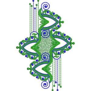 Delicate Men Embroidery Design